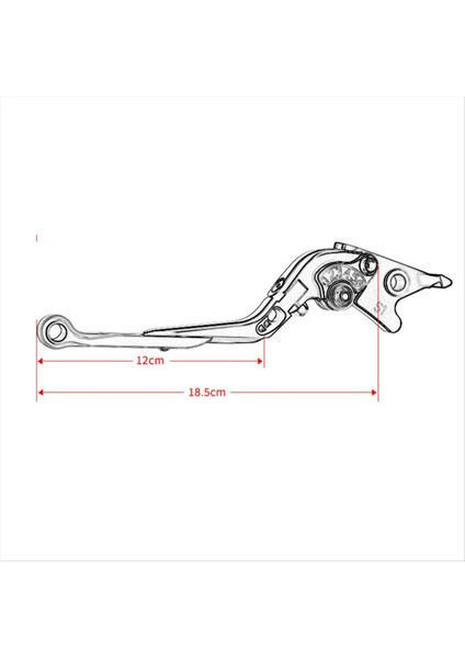 Motosiklet Park Freni Kolu Katlanır Fren Kolu Yamaha XMAX400 300 250 125 2015-2022 (Yurt Dışından) indirimleri