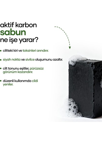 Aktif Karbonlu Doğal El Yapımı Sabun modelleri