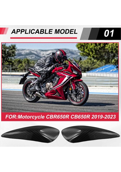 Karbon Fiber Yakıt Deposu Koruyucu Kapak Honda CBR650R CB650R 2019-2023 Motosiklet Kabuk Dekorasyon Sürgülü Kapak (Yurt Dışından) fırsatları