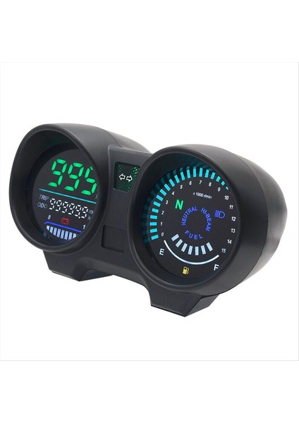 Motosiklet Kilometre Saati Dijital LED Panel Takometre Brezilyalı Titan 150 Honda CG150 FAN150 2010 2012 Yeşil (Yurt Dışından) indirimleri