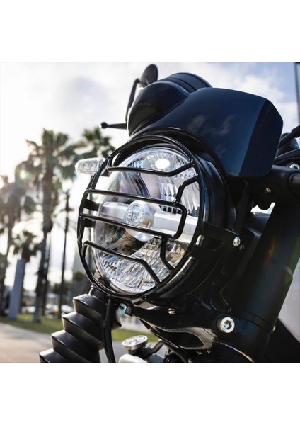 Motosiklet Ön Cam Rüzgar Deflektörü Fairing Royal Enfield Gerilla 450 2024-SIYAH (Yurt Dışından) fırsatları