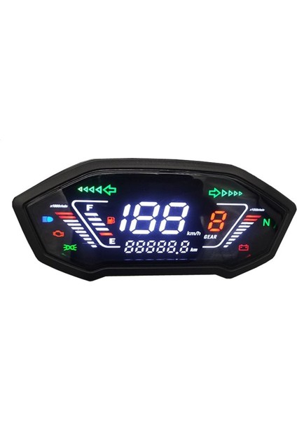 Küçük Maymun Için M3 750 Motosiklet Enstrüman Dijital Ekran Meclisi Motosiklet Kilometre Saati Takometre Kilometre Sayacı (Yurt Dışından)