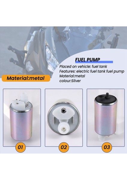 Motosiklet Için Elektrikli Yakıt Pompası Efı Kawasakı Suzukı Vstrom TU250 RMZ450 GSXR750 GSXR600 GSXR600 Hfp - 386 Yakıt Pompası TP-035 (Yurt Dışından) indirimleri