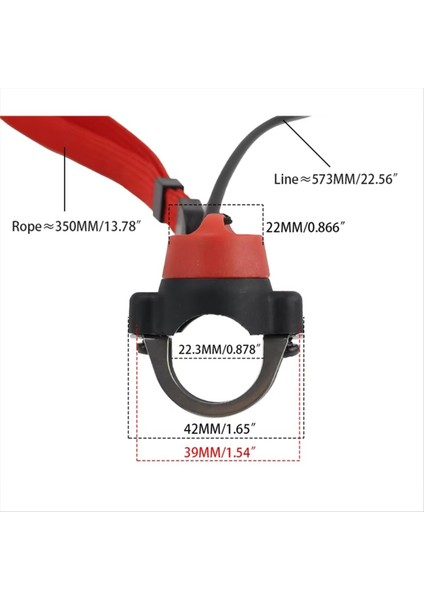 Motosiklet Acil Durum Anahtarı Manyetik Üst Kapağı Bilek Kayışı ile 2 Zamanlı Cep Mini Dirt Bike Atv Quad (Yurt Dışından) indirimleri