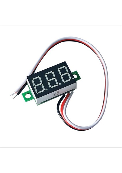 Dc Dijital Voltmetre Kafaları 0.36 Inç LED Dijital Voltmetre Dc 0-30.0 V Motosiklet Voltmetre Üç Telli (Yurt Dışından) indirimleri