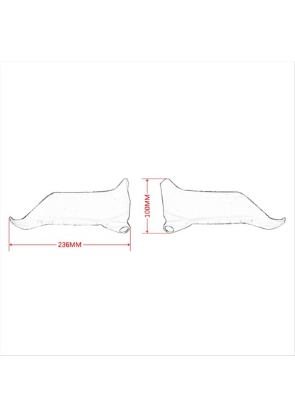 Motosiklet Handguard El Kalkanı El Koruyucu Cam Bmw R1300GS 2024+ (Yurt Dışından) fırsatları