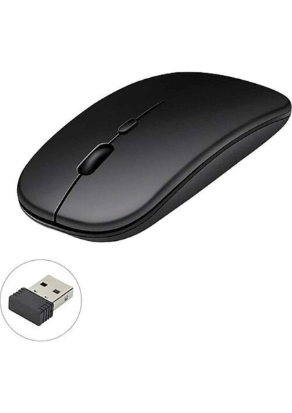 Buğz Kablosuz Mouse Fare Şarjlı Bluetooth Wireless Çift Modlu Sessiz fiyatları