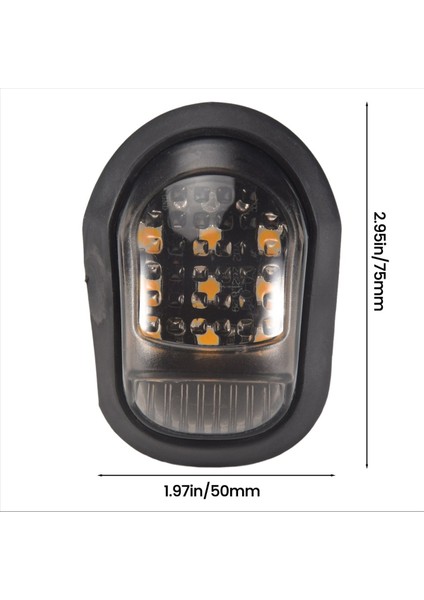 12V Sarı Aydınlatma Motosiklet Göstergeleri Flaşör 9 LED Motosiklet Bir Çift Piranha Işık Flaşör Dönüş Sinyal Işığı (Yurt Dışından) fırsatları
