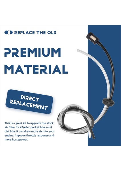 42MM Hava Filtresi Emme Borusu Petrol Borusu Kiti 47CC 49CC Süper Çocuk Motosikleti Yükseltme Kiti Mini Kir Bisiklet Atv Quad Hava Filtresi, D (Yurt Dışından) indirimleri