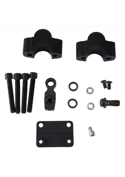 Motosiklet Gidonu Yükseltici Sürükle Gidon Kelepçe Uzatın Adaptörü Yamaha Mt-07 MT07 mt 07 2021 2022 2023 -(Siyah) (Yurt Dışından) fırsatları