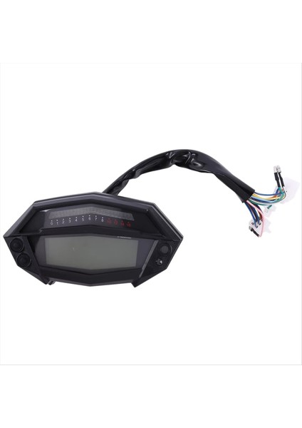 Motosiklet Göstergesi LCD Hız Göstergesi Ayarlanabilir Renk Takometre Ölçer Kawasaki Z1000 Sensörsüz (Yurt Dışından) modelleri