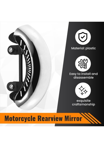 Motosiklet Dikiz Aynası Dikiz Aynası 180 Ultra Geniş Açı Merkezi Ön Cam Montajı-Bmw R1200GS R1250GS (Yurt Dışından) indirimleri