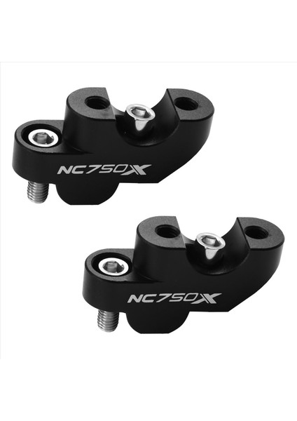 1 Çift Honda NC750X Alüminyum Gidon Yükseltme Yükseltici Yuvarlak Kelepçe Dağı Motosiklet Aksesuarları (Yurt Dışından)