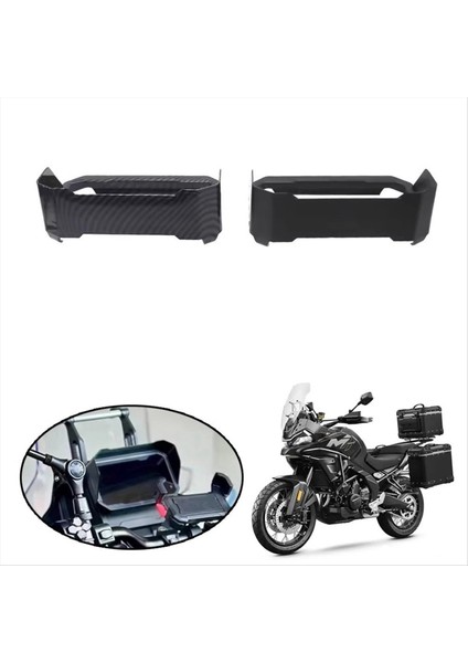 Motosiklet Aksesuarları Güneşlik Enstrüman Şapka Kapak Koruma Cfmoto 700MT 700 mt 2024-SIYAH (Yurt Dışından) fırsatları