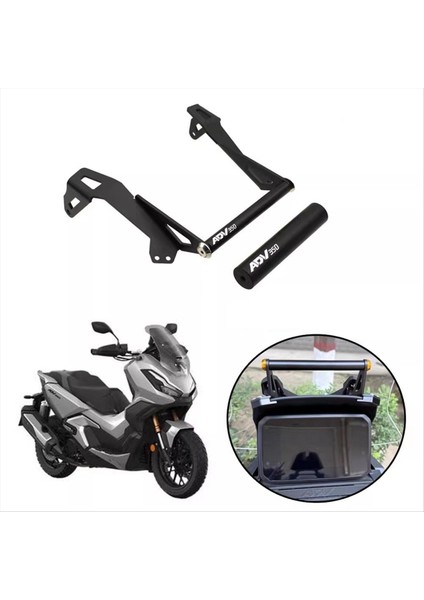 Motosiklet Navigasyon Braketi Cep Telefon Braketi Aksesuarları Honda ADV350 XADV-350 2025 (Yurt Dışından) fırsatları