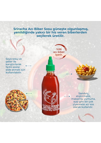 Sriracha Acı Biber Sosu 475 gr fırsatları