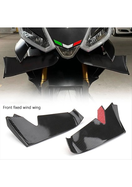 Motosiklet Aksesuarları Fairing Winglet Aerodinamik Kanat Kiti Spoiler Aprilia RS660 Rs 660 RS660 (Karbon ) (Yurt Dışından) modelleri