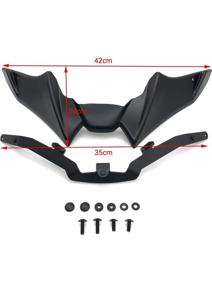 Ön Çamurluk Gaga Yamaha Mt-09 MT09 V3 2021 2022 2023 Motosiklet Aksesuarları Kukuletası Koruma Uzatma (Yurt Dışından) fırsatları