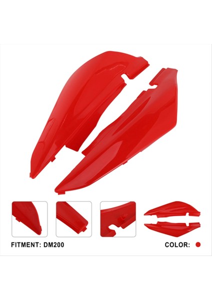 Arka Yan Panel Motosiklet Çamurluk Çamurluk Fairing Vücut Çamurluk Için Yedek Aksesuar Italıka DM200 (Yurt Dışından) modelleri