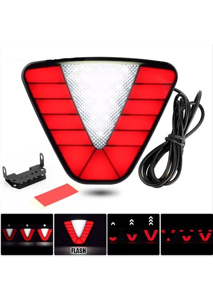 LED Fren Kuyruk Işık Kırmızı Pilot Dur Emniyet Lambası Uyarı Sinyal Lambası Araba Manyetikler Kamyon Suv Römorklar Rv Motosiklet (Yurt Dışından) modelleri