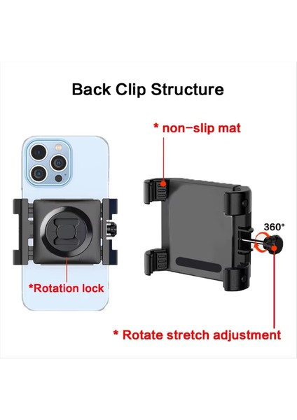 Motosiklet Geri Klip Tutucu, Gerilebilir, Darbeye Dayanıklı, Kaymaz, Sürme Için Sabit, Dönen, Kilitleme Raketi B (Yurt Dışından) indirimleri
