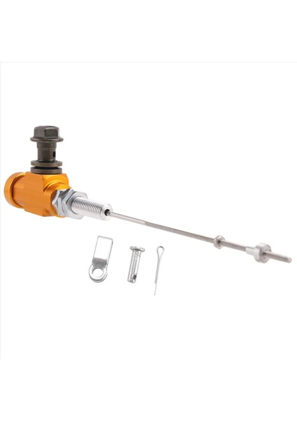 Motosiklet Hidrolik Debriyaj Ana Silindir Çubuk Fren Pompası M10X1. 25MM Alüminyum Altın (Yurt Dışından) modelleri