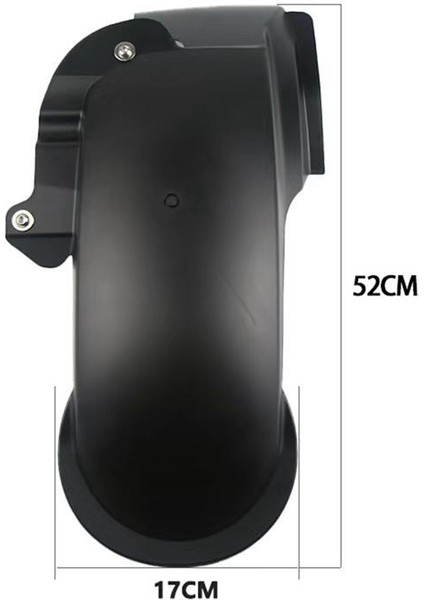 Motosiklet Arka Lastik Hugger Çamurluk Çamurluk Çamurluk Çamur Flap Splash Guard Honda NSS350 Forza 350 2019-2023(SIYAH) (Yurt Dışından) modelleri