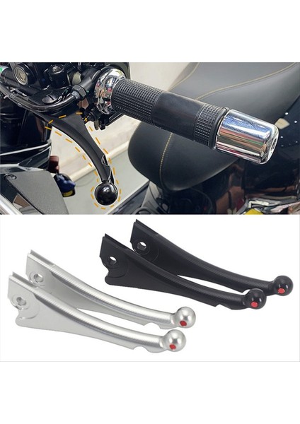 Motosiklet Modifiye Debriyaj Fren Kolu Vespa Gt 200 Gts 250 300 2017-2021 Debriyaj Kolu Motosiklet Parçaları Gümüş (Yurt Dışından) fırsatları