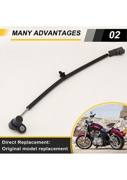 Motosiklet Krank Mili Konum Sensörü 32804-04 32804-04B 3280404B Için Harley Davidson Xl Sportster 883 1200 (Yurt Dışından) indirimleri