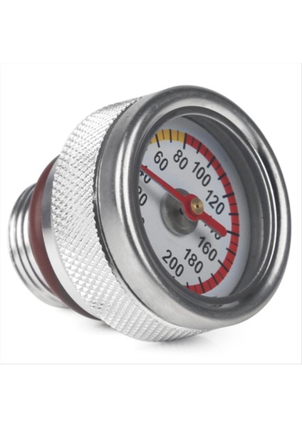 M20X1. 5 Motosiklet Yağ Göstergesi Yağ Sıcaklık Ölçer Motor Sıcaklık Ölçer Aksesuarları Haojue TR300 Için X350 Gümüş (Yurt Dışından)