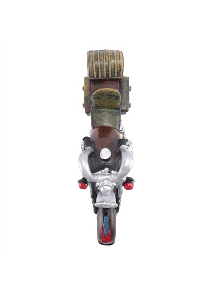 Motosiklet Minyatür Araç Dekor, Motosiklet Araç Tasarım Süsleme, Reklamlar Reçine Motosiklet Ev Dekorasyon Için B (Yurt Dışından)