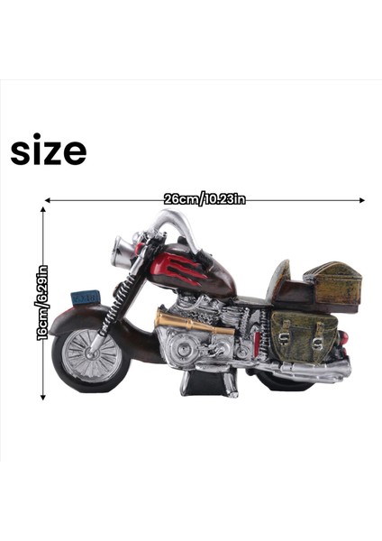 Motosiklet Minyatür Araç Dekor, Motosiklet Araç Tasarım Süsleme, Reklamlar Reçine Motosiklet Ev Dekorasyon Için B (Yurt Dışından) fırsatları