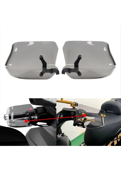 Bmw Ce 04 CE04 2022 2023 2024 Motosiklet Handguards Kalkan El Koruması Koruyucu Cam Aksesuarları (Yurt Dışından) fırsatları