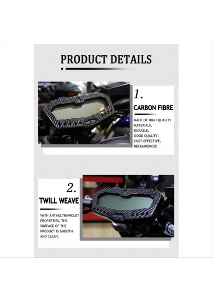 Motosiklet Enstrüman Surround Göstergesi Paneli Kapak Yamaha mt - 07 MT07 FZ07 2014-2020 Tracer 700 2016-2019 (Yurt Dışından) modelleri