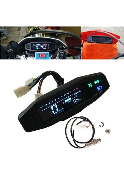 Motosiklet Elektrikli Araç LCD Devrimi Yağ Ölçer Kilometre Sayacı Aksesuar Genel Z1000 Motosiklet Kilometre Saati, Kilometre Sayacı (Yurt Dışından) modelleri