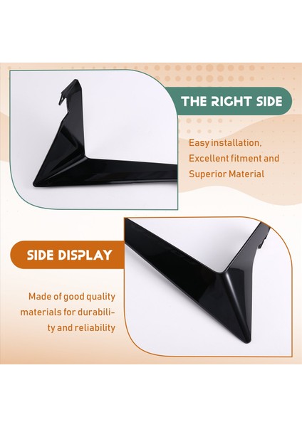 Motosiklet Yan Hava Deflector Rüzgar Deflektörü Süslemeleri Yan Cam Bacak Honda FORZA750 Forza 750 2025 A (Yurt Dışından) indirimleri