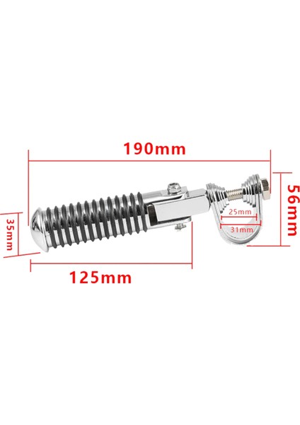 Harley 26MM-31MM Koruma Çubuğu Için Motosiklet Vites Kolu Ayak Pedi Pedal Başlangıç Ayak Mandalları Pedal Moto Aksesuarları (Yurt Dışından) indirimleri