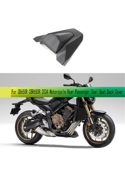 Honda CB650R CBR650R 2024 Mat Siyah Motosiklet Arka Yolcu Kaputu Koltuk Arkası Kaplaması (Yurt Dışından) indirimleri