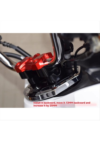 Motosiklet Gidonu Yükseltici Yükseltme Kelepçe Dağı Honda PCX160 PCX150 PCX125 Modifikasyon Aksesuarları (Yurt Dışından) modelleri