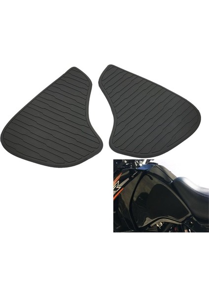Motosiklet Kaymaz Yan Yakıt Tankı Çıkartmalar Kauçuk Ped Sticker Kawasaki Klr 650 KLR650 2017 2018- (Yurt Dışından) fırsatları