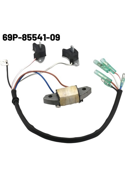 69P-85541-09 Şarj Bobini Tetik Ateşleme Bobini Motosiklet Yamaha 25HP 30HP (Yurt Dışından) indirimleri