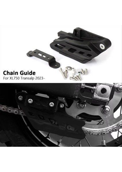 Motosiklet Aksesuarları Zincir Kılavuzu Guard Koruyucu Honda Xl 750 Için Transalp XL750 Transalp 2023 2024 (Yurt Dışından) fırsatları