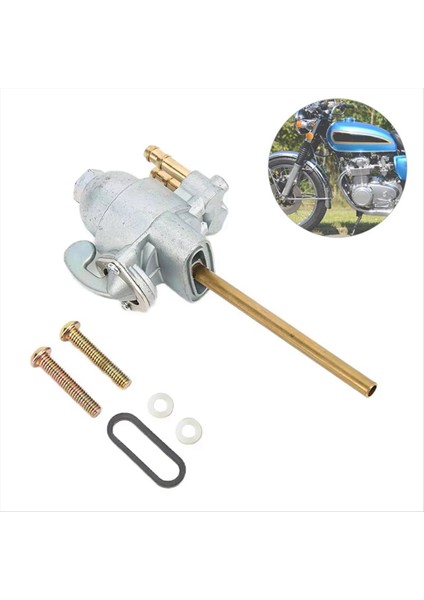 Motosiklet Yakıt Tankı Anahtarı Yakıt Vana Anahtarı 16950-300-020 510230-051 Honda CB350F CB500K CB750K Kawasaki KZ400 (Yurt Dışından) modelleri