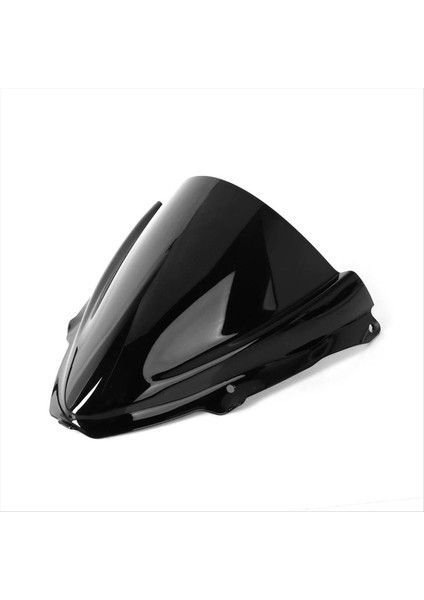 Motosiklet Cam Cam Rüzgar Deflektörü Sineklik Kawasaki Ninja ZX6R Zx-6r 2024 2025 Siyah (Yurt Dışından)