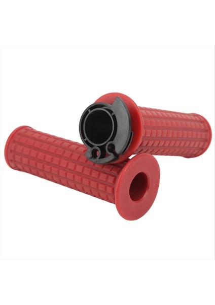 Motosiklet 22MM Gidon Gaz Sapları Sol Sağ Yan Gy6 50CC 80CC 125CC 150CC Motosiklet Gidonu Kırmızı (Yurt Dışından)