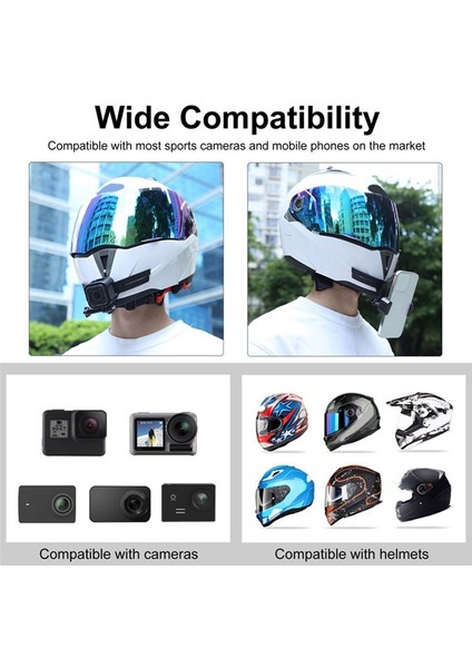 Puluz Gopro Taşınabilir Motosiklet Kask Çene Standı Spor Kamera Standı Sürme Cep Telefonu Kamera Dişli Standı (Yurt Dışından) fırsatları