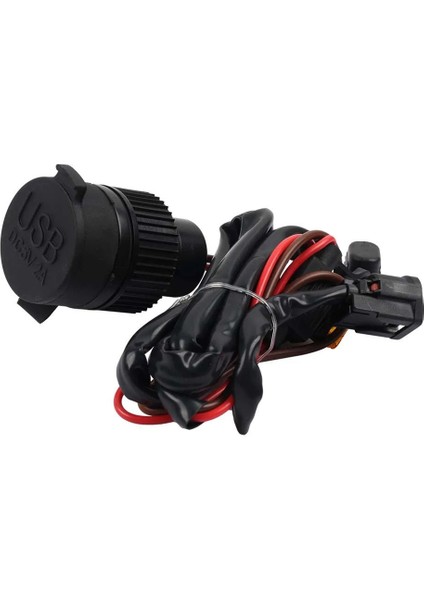 Motosiklet Aksesuarları Çift USB Şarj Çıkış Arayüzü Soket Güç Honda CRF300L CRF300 L Crf 300L 250L Ralli (Yurt Dışından) modelleri