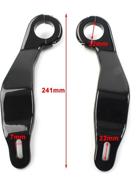 1 Çift Motosiklet Hood Braketi Için Harley Yol Glide Fltru Fltrx Fltrxs Fltruse 2015-2023 Fairing Destek Montaj Kiti, Bir (Yurt Dışından) indirimleri