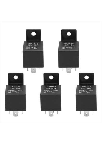 5 Adet 12V Volt 40A Amp 5 Pin Geçiş Röle Otomotiv Araba Motosiklet Tekne (Yurt Dışından) modelleri