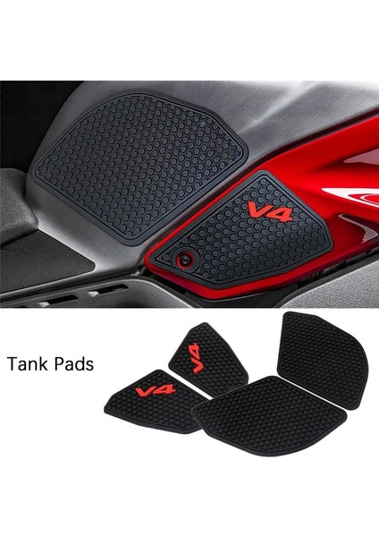Motosiklet Sticker Anti Kayma Yakıt Tankı Pad Yan Gaz Diz Kavrama Ducati Panigale V4 S R Sp2 Panigale V4S V4R 2022 2023 (Yurt Dışından) fırsatları